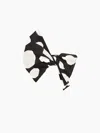 Nina Ricci Giant Bow Top In Black