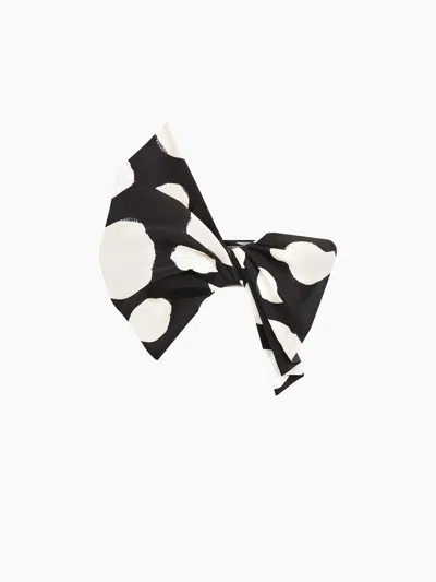 Nina Ricci Giant Bow Top In Black