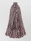 Nina Ricci Peplum-hem Halterneck Mini Dress