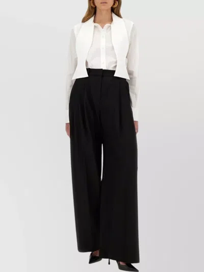 Nina Ricci High Waist Wide Leg Trousers