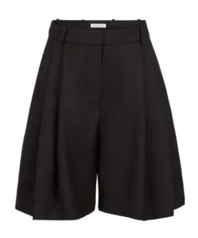 NINA RICCI HIGHWAISTED SHORTS WITH FOLDS