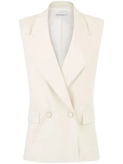 Nina Ricci Jacket In U Creme