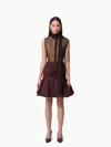 Nina Ricci Jupe Péplum En Laine