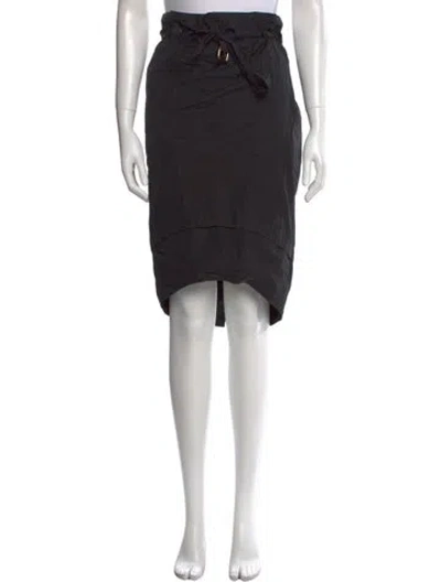 Pre-owned Nina Ricci Knee-length Skirt In Black