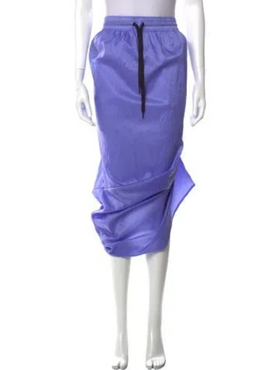 Pre-owned Nina Ricci Knee-length Skirt W/ Tags In Purple