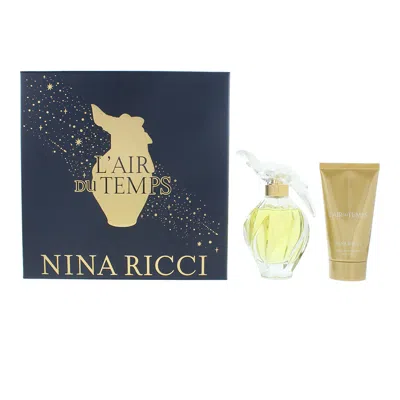 Nina Ricci Ladies L'air Du Temps Gift Set Fragrances 3137370363743