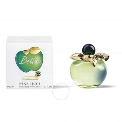 Nina Ricci Ladies Les Belles De Nina Bella Edt 1.7 oz Fragrances 3137370332381 In Green / Rose / White
