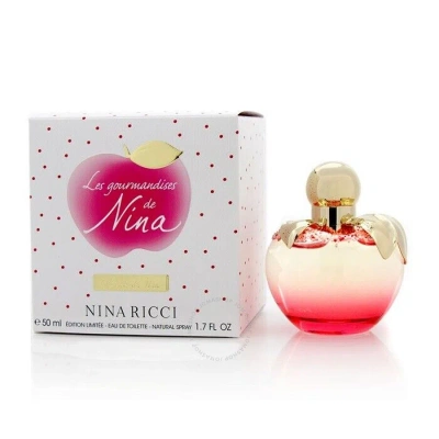 Nina Ricci Ladies Les Gourmandises De Nina Edt Spray 1.7 oz Fragrances 3137370329824 In White