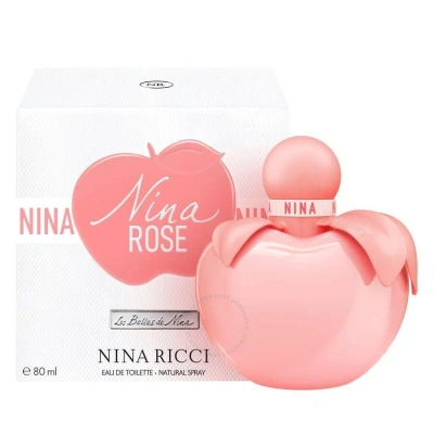 Nina Ricci Ladies Nina Rose Edt 2.7 oz Fragrances 3137370357643 In White