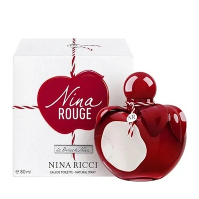 Nina Ricci Ladies Nina Rouge Edt 2.7 oz Fragrances 3137370357681 In N/a