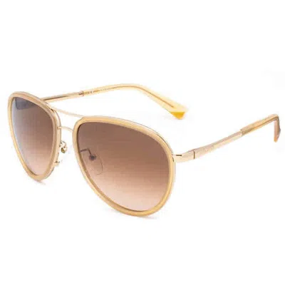 Nina Ricci Ladies' Sunglasses  Snr010580594  58 Mm Gbby2 In Brown