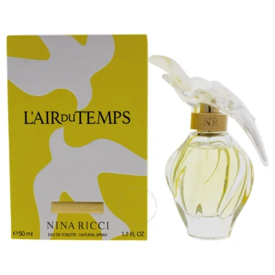 Nina Ricci Lair Du Temps /  Edt Spray Bird Cap 1.7 oz (50 Ml) (w) In Rose