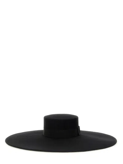NINA RICCI NINA RICCI LARGE WOOL FELT HAT