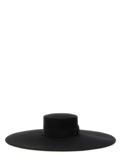 NINA RICCI NINA RICCI LARGE WOOL FELT HAT