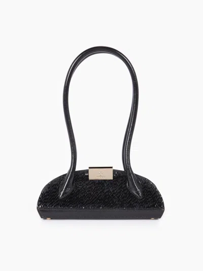 Nina Ricci Le Bal Bag Mini In Patent Fringe Tu