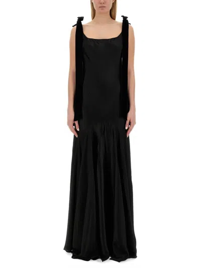 Nina Ricci Long Dress In Black