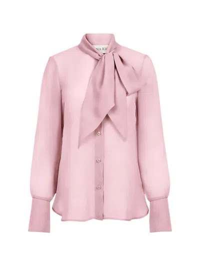 Nina Ricci 긴소매 셔츠 In Pink