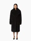 Nina Ricci Faux-fur Oversized Coat