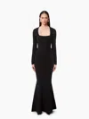 Nina Ricci Mermaid Dress In Wool Blend Xl