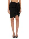 Nina Ricci Midi Skirt With Drape