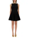 Nina Ricci Mini Dress With Peplum Skirt