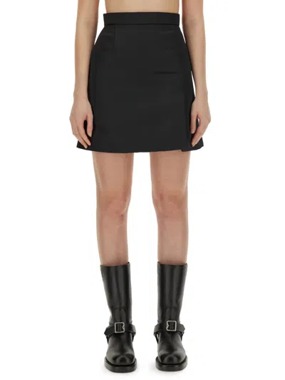 Nina Ricci Mini Skirt In Black