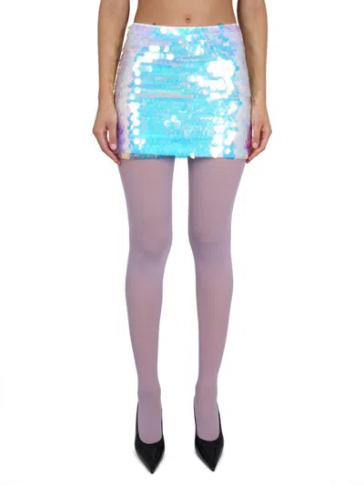Nina Ricci Mini Skirt In Multicolour