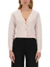 Nina Ricci Regular Fit Mohair Blend Cardigan