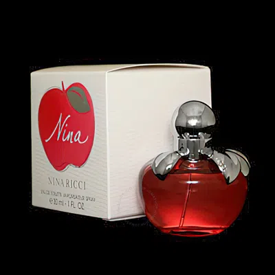 Nina Ricci Nina /  Edt Spray 1.0 oz (30 Ml) (w) In Red   / White
