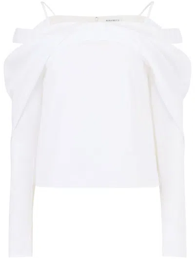 NINA RICCI OFF-SHOULDER BLOUSE