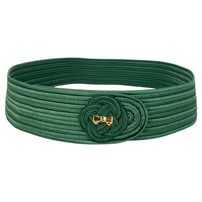 Pre-owned Nina Ricci Passementerie Belt In Blue