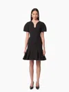 Nina Ricci Woman Midi Dress Black Size 8 Wool In Black