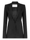 Nina Ricci Pinstriped-pattern Wool Blazer In Black