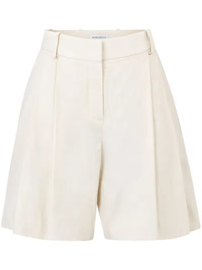 NINA RICCI PLEATED SHORTS