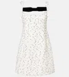 Nina Ricci Mini-dress With Square Neckline In White