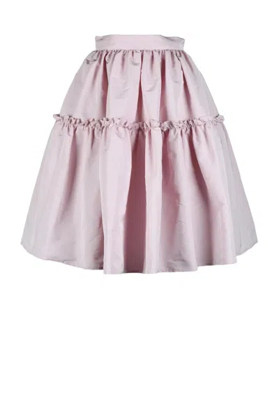 Nina Ricci Polyester Balloon Skirt - Pink
