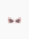 Nina Ricci Precious Butterfly Shiny Transparent Sunglasses Tu