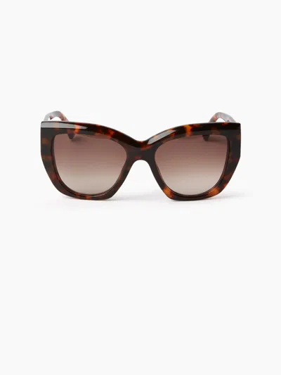 Nina Ricci Precious Geometrical Sunglasses Tu In Multi