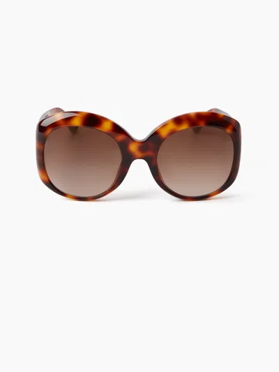 Nina Ricci Precious Round Sunglasses Tu In Multi