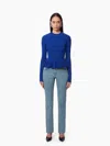 Nina Ricci Ruffle-detailing Wool-blend Top