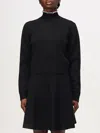 Nina Ricci Bead-embellished Wool-blend Jumper In Schwarz