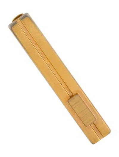 Pre-owned Nina Ricci Rectangular Tie Clip In Multi