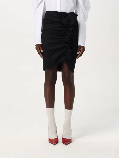 NINA RICCI SKIRT NINA RICCI WOMAN COLOR BLACK,G36313002