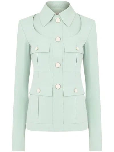Nina Ricci Saharienne Jacket In Blue