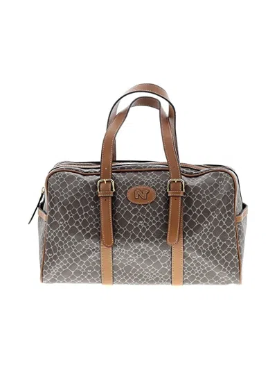 Pre-owned Nina Ricci Satchel In Brown