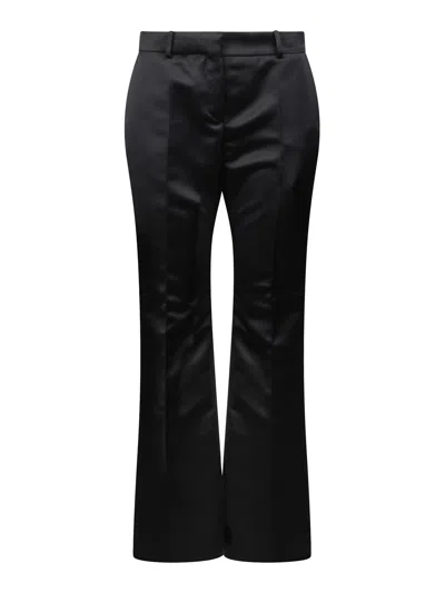 Nina Ricci Tailored Mid-rise Trousers In Black