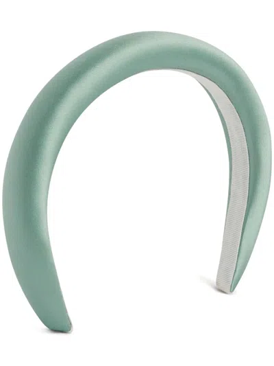 Nina Ricci Satin Headband In Animal Print