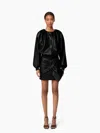 Nina Ricci Short Bomber In Nappa Leather In Black