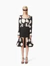 Nina Ricci Short Jacket With Round Neckline In Black