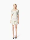 Nina Ricci Wide Pleated Shorts